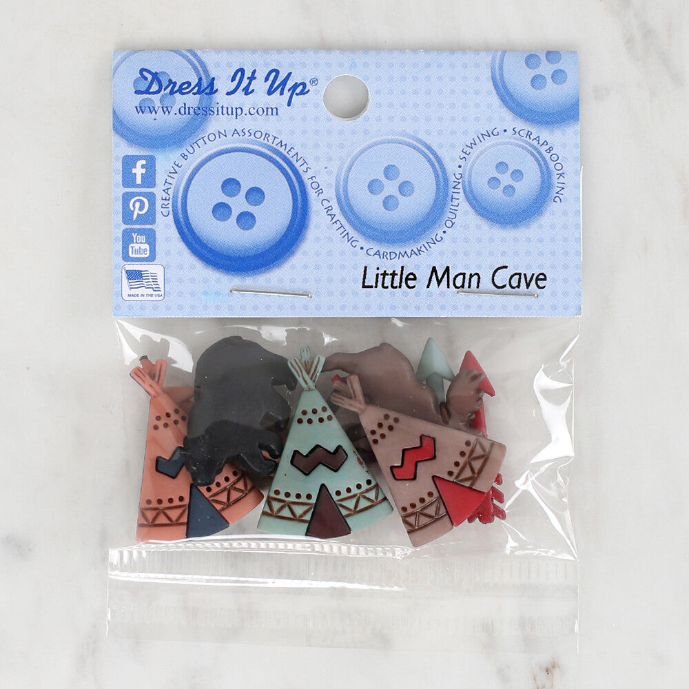 Dress It Up Yönler Ve Şapkalar Dekoratif Düğme - 9356